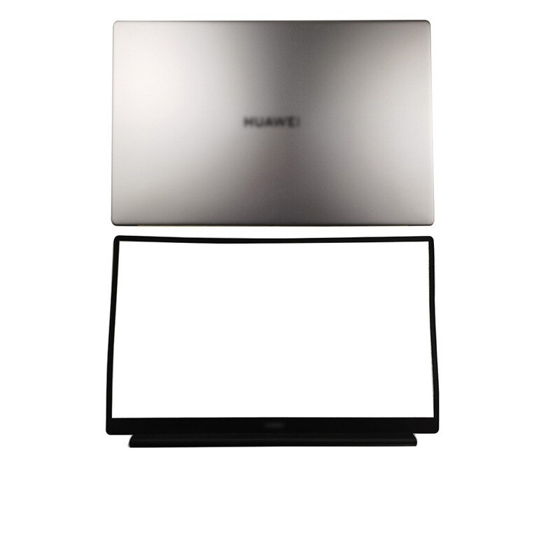 New for Huawei Matebook D15 BOH-WAQ9L WAQ9R Silver LCD Back Cover w/Front Bezel