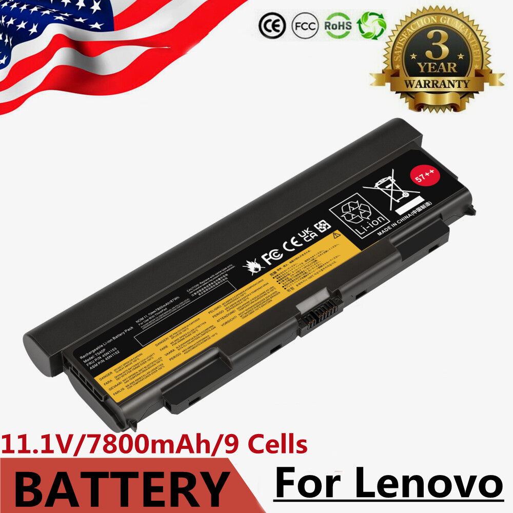 57++ 87Wh Battery for Lenovo ThinkPad T440P T540P W540 W541 L440 L540 45N1152 US