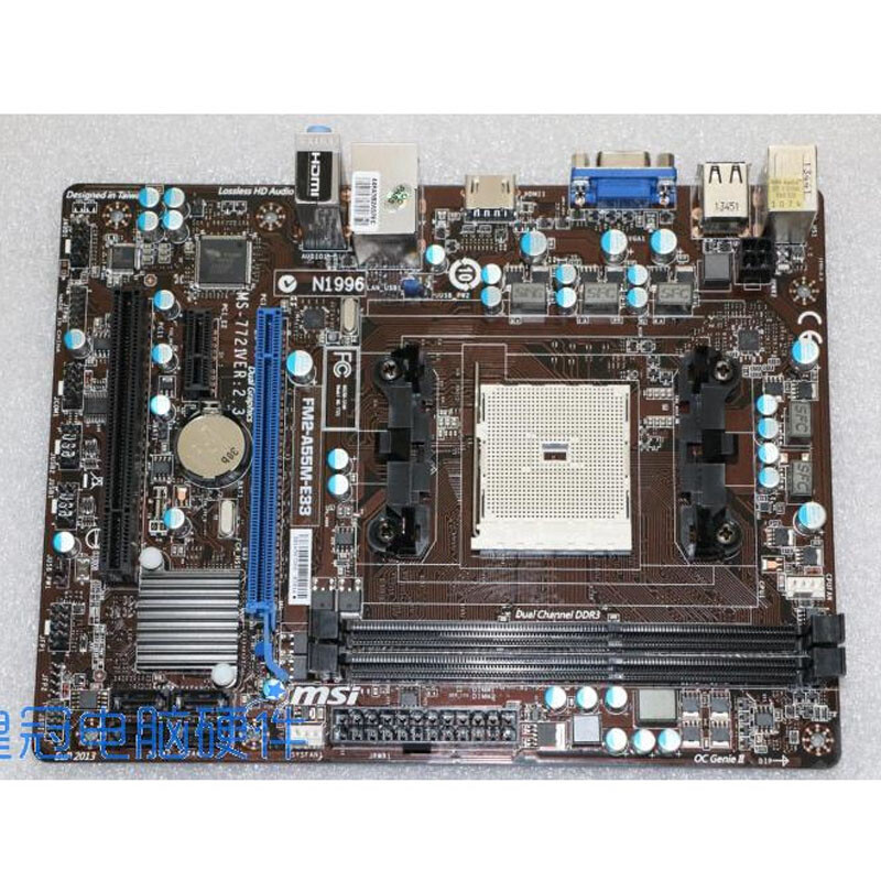 For MSI FM2-A55M-E33 Motherboard AMD FM2 DDR3 Mainboard