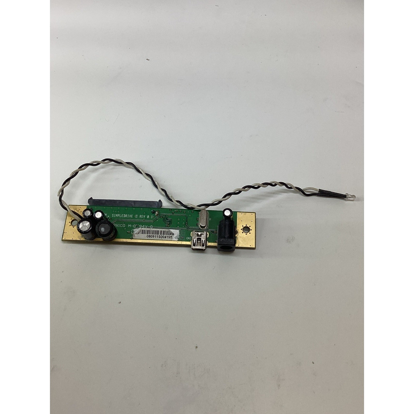 Phico M-0 94V-0 eco drive Simple Drive II usb/ac adapter input to sata pcb