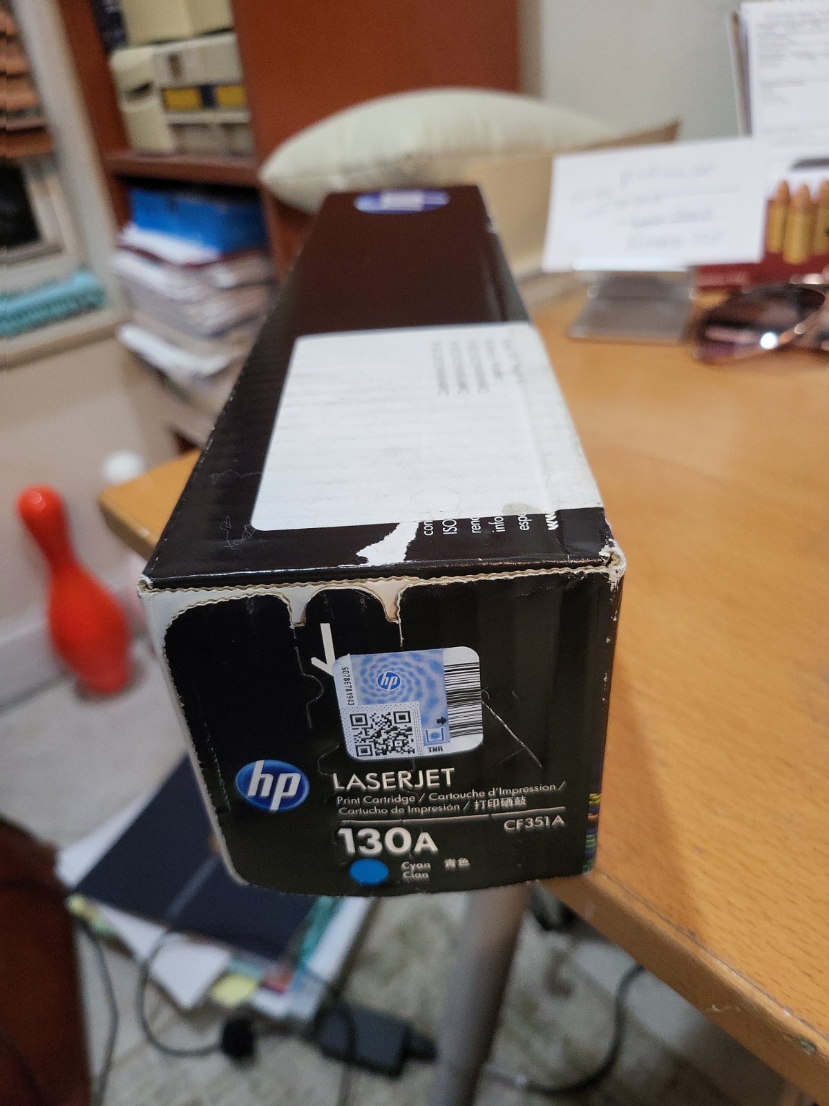 GENUINE HP 130A CF351A Cyan Toner Cartridge LaserJet Pro MFP M176