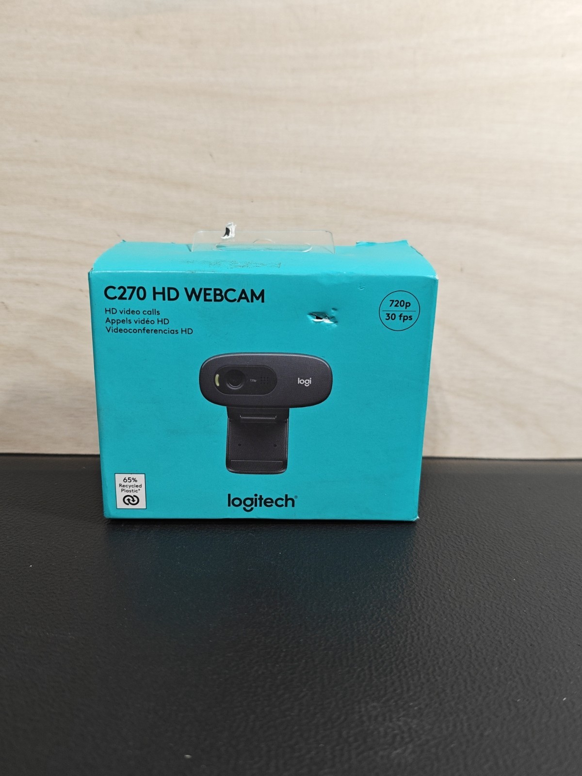 Logitech C270 HD Webcam 720p 30 FPS Widescreen HD Brand New Sealed in Box