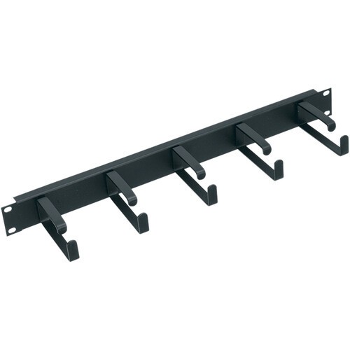 NEW Middle Atlantic HCM-1D 1 RU D Ring Horizontal Cable Manager, Black (F5)