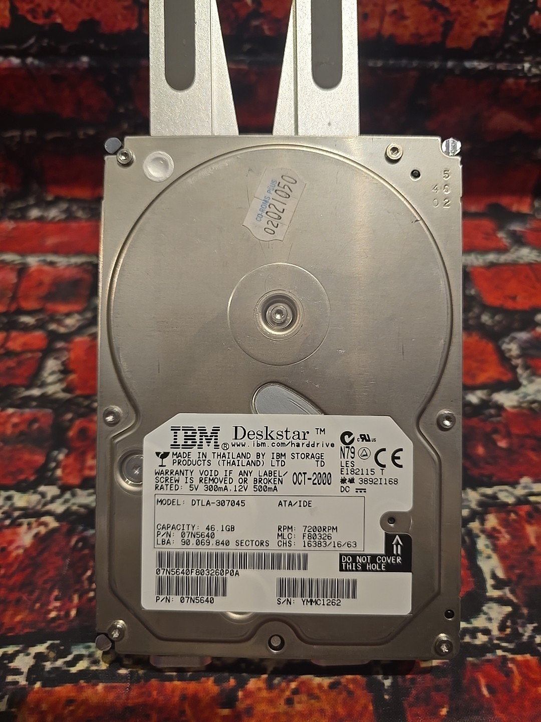 IBM DeskStar DTLA-307045  46.1 GB Hard Drive HDD - TESTED