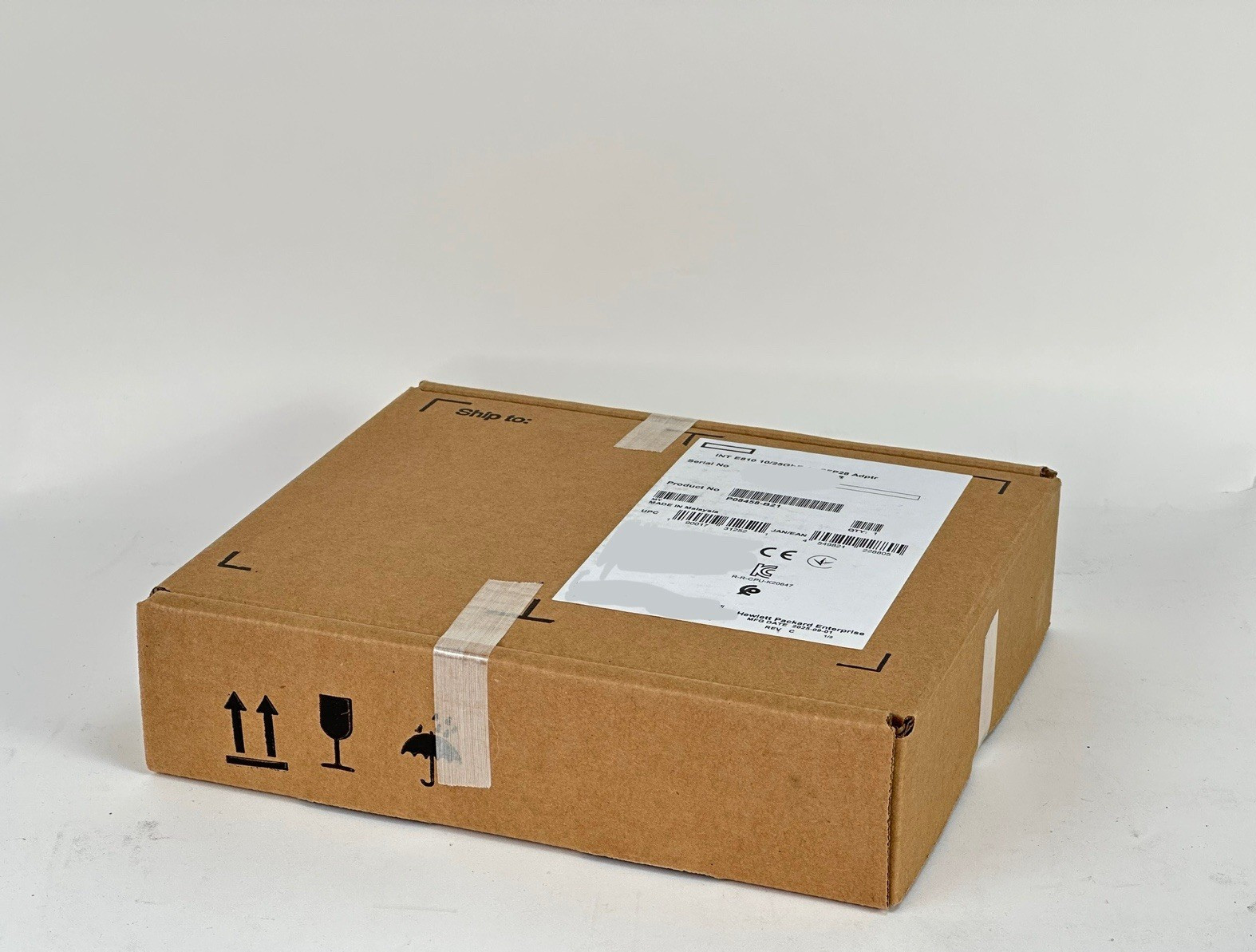 HPE P08458-B21 Intel E810-XXVDA4 Ethernet 10/25Gb 4 Port SFP28 PCI-e Adapter NIC