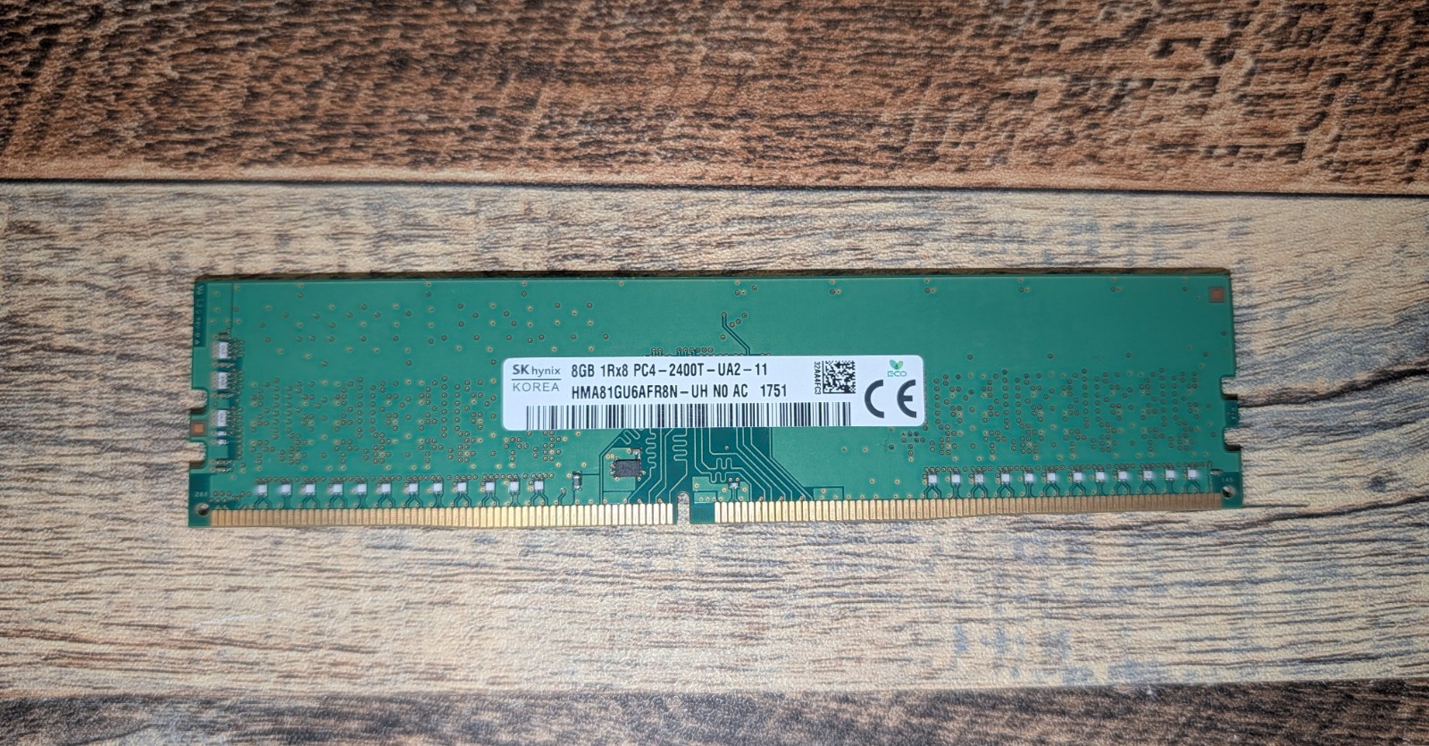 Sk Hynix 8GB 1Rx8 PC4 - 2400T-UA2-11 HMA81GU6AFR8N-UH