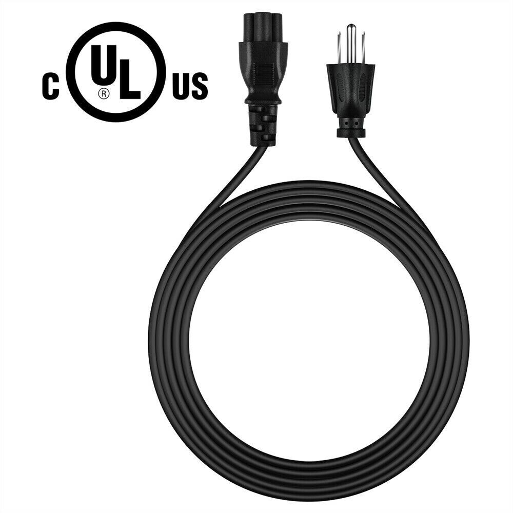 UL 6ft AC Power Cord Cable For Epson WF-2930 Wireless Color Inkjet Printer Lead
