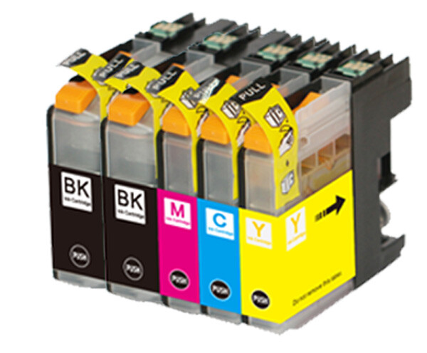 5PK Premium Ink fits Brother LC103 Series MFC-J245 MFC-J470DW MFC-J475DW