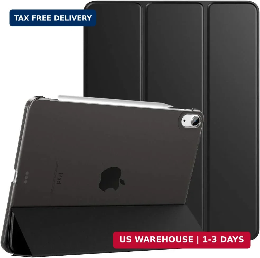 TiMOVO Case for iPad Air 11 Inch M4/M3/M2, Air 5th/4th Gen 10.9" - Black