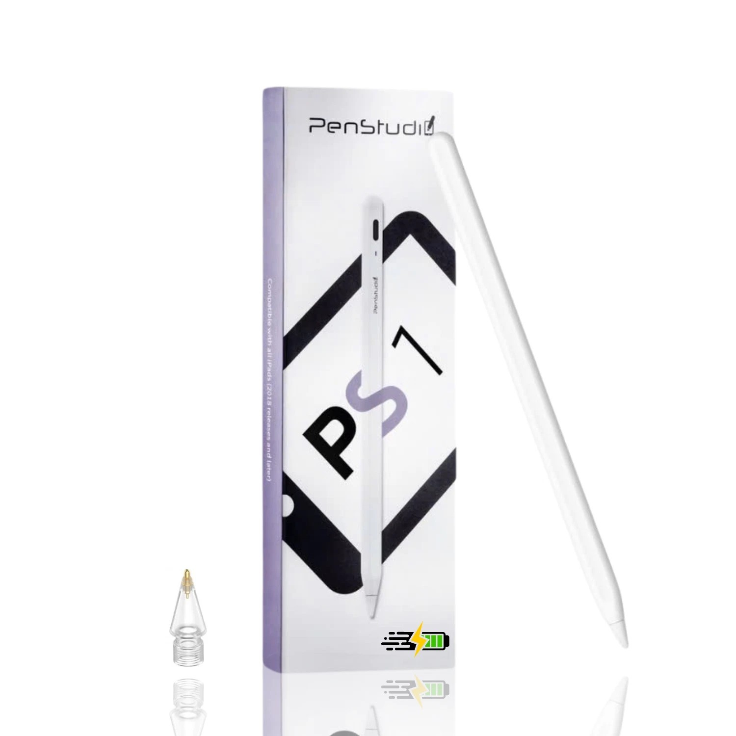 New iPad Pencil for Apple iPad/iPad Air/iPad Mini/iPad Pro | Fast Charging | PS1