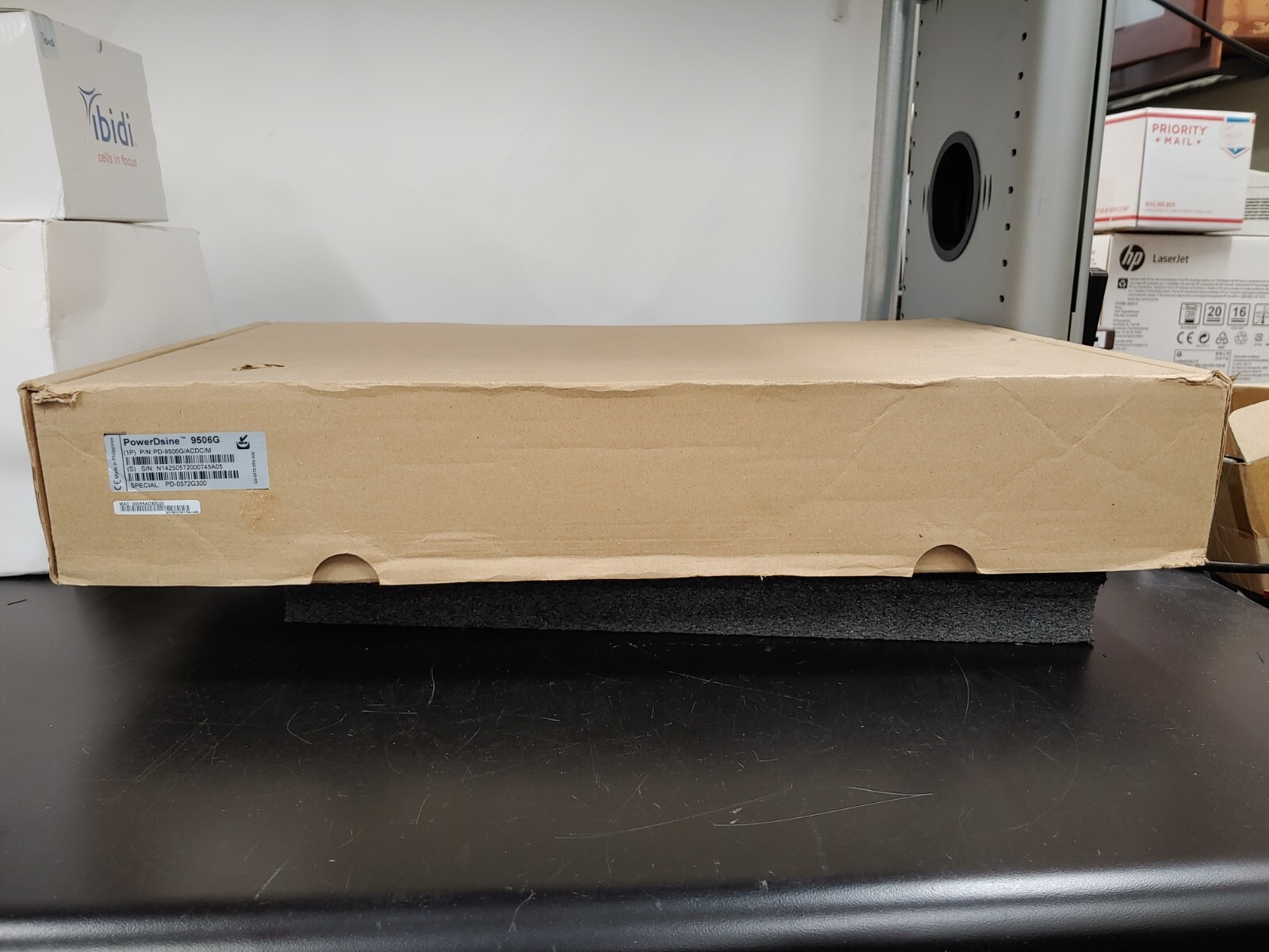 POWERDSINE 9506G Microsemi PN PD-9605G/ACDC/M Midspan Gigabit EEPoE