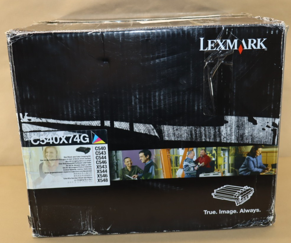 Lexmark - C540X74G Black/Color Imaging Kit - Laser Print Technology - 30000