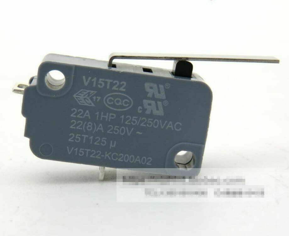 1PC Honeywell V15T22-KC200A02 Micro Limit Switch 2 Pins With Press Rod