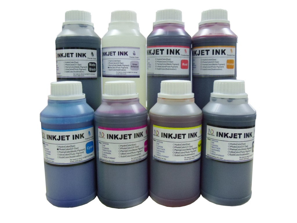 ND® Refill Dye ink for 87 Cartridge Stylus Photo R1900 T087020 R1900 8X250ml/8s