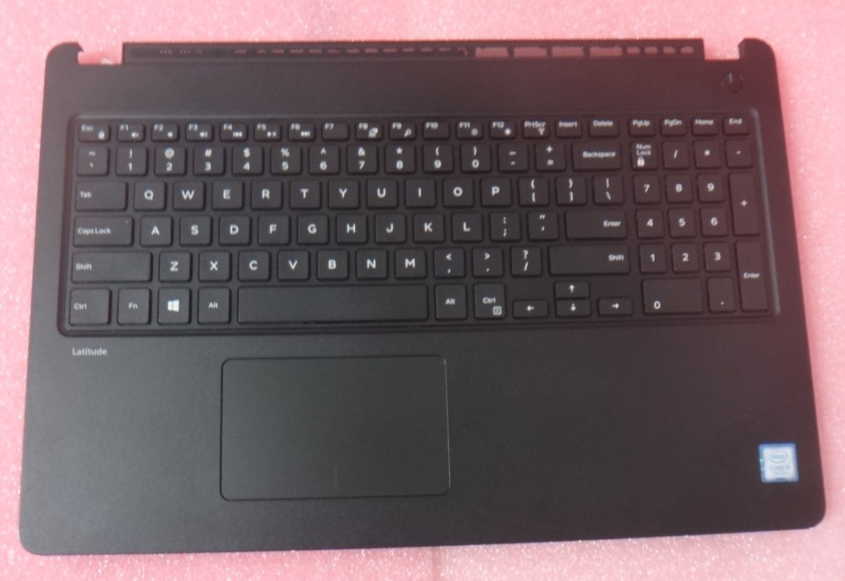 OEM Dell Latitude 15.6” 3580 Palmrest w/Touchpad Speakers 460.0A107.0002 4F7R4