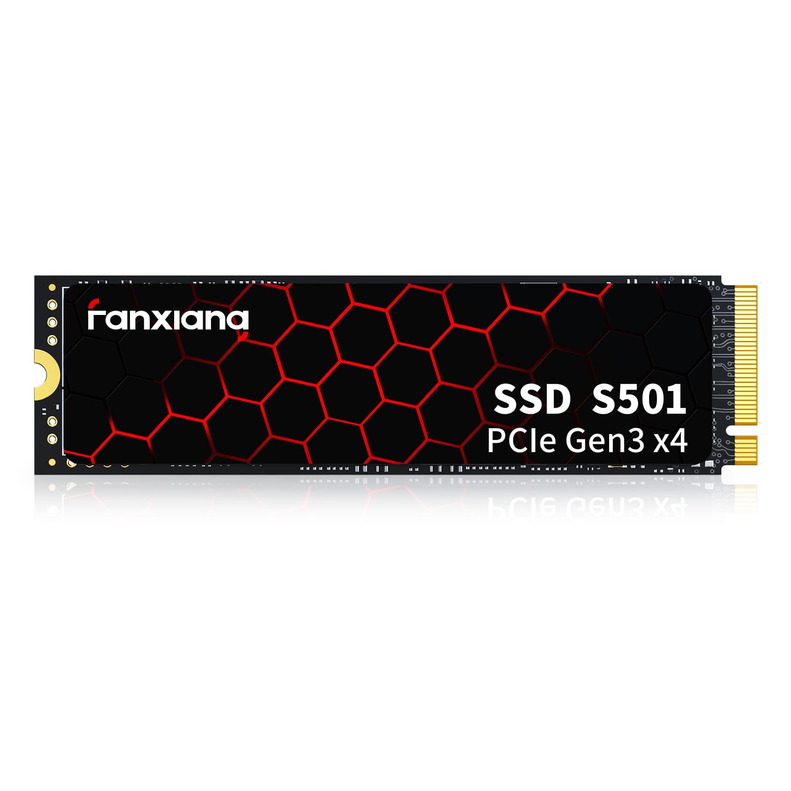 fanxiang S501 128GB NVMe SSD M.2 2280 PCIe Gen3.0x4 Internal SSD 1200MBs Read