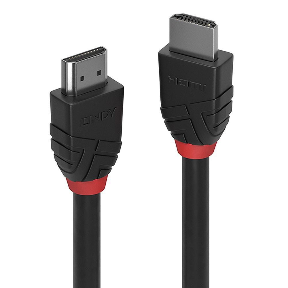 Lindy W128370312 814196 1M High Speed Hdmi Cable Black Line ~E~