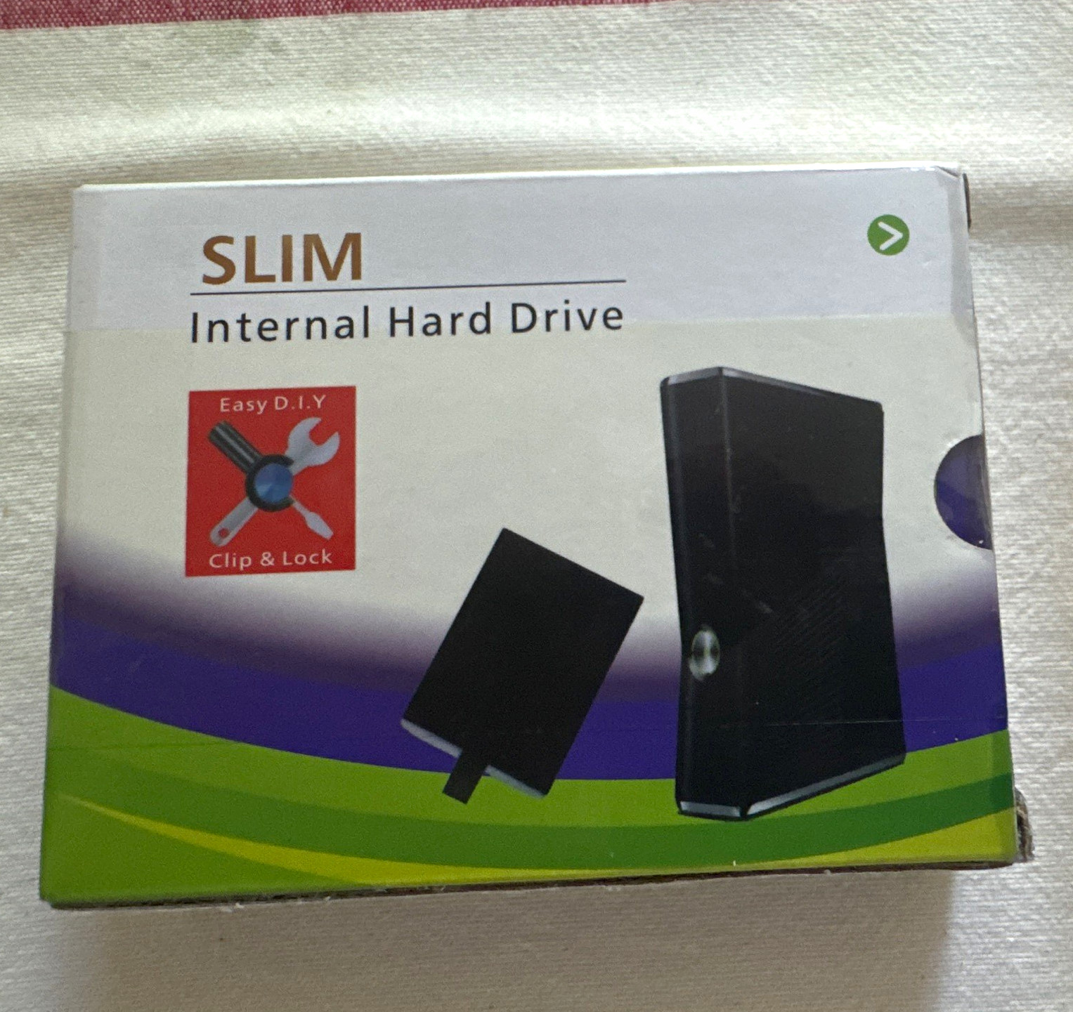 New & Sealed Xbox Slim Internal Hard Disk Drive HDD 500GB Storage Capacity