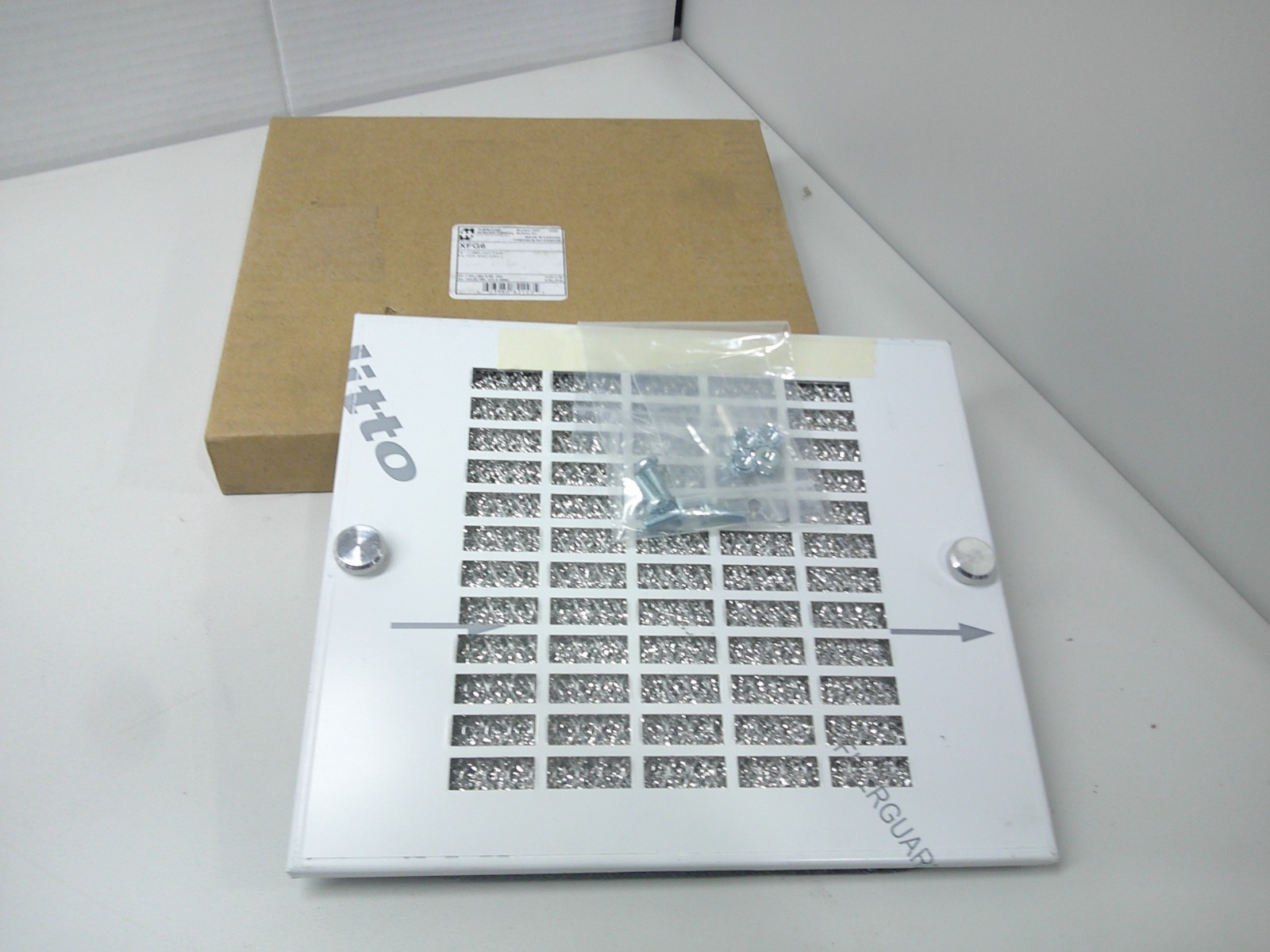 Hammond Manufacturing XFG6 Cooling Fan Grill & Filter Gaurd