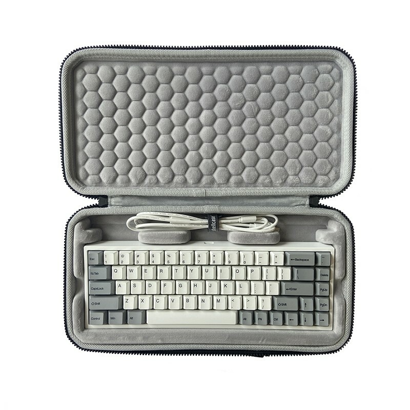 Portable Storage Carry Case Box For Keydous NJ68 Bluetooth Keyboard 39mm