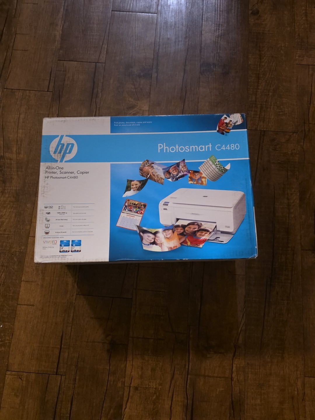 HP Photosmart C4480 All-In-One Inkjet Printer New Sealed 
