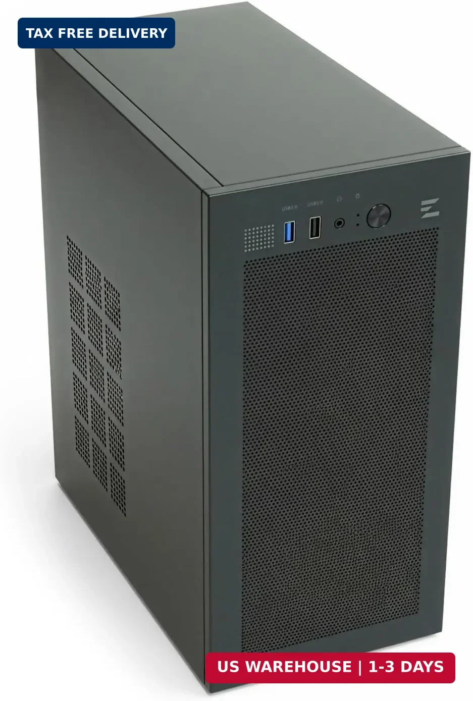 CUBIX Compact Mini Tower mATX Micro-ATX PC Case