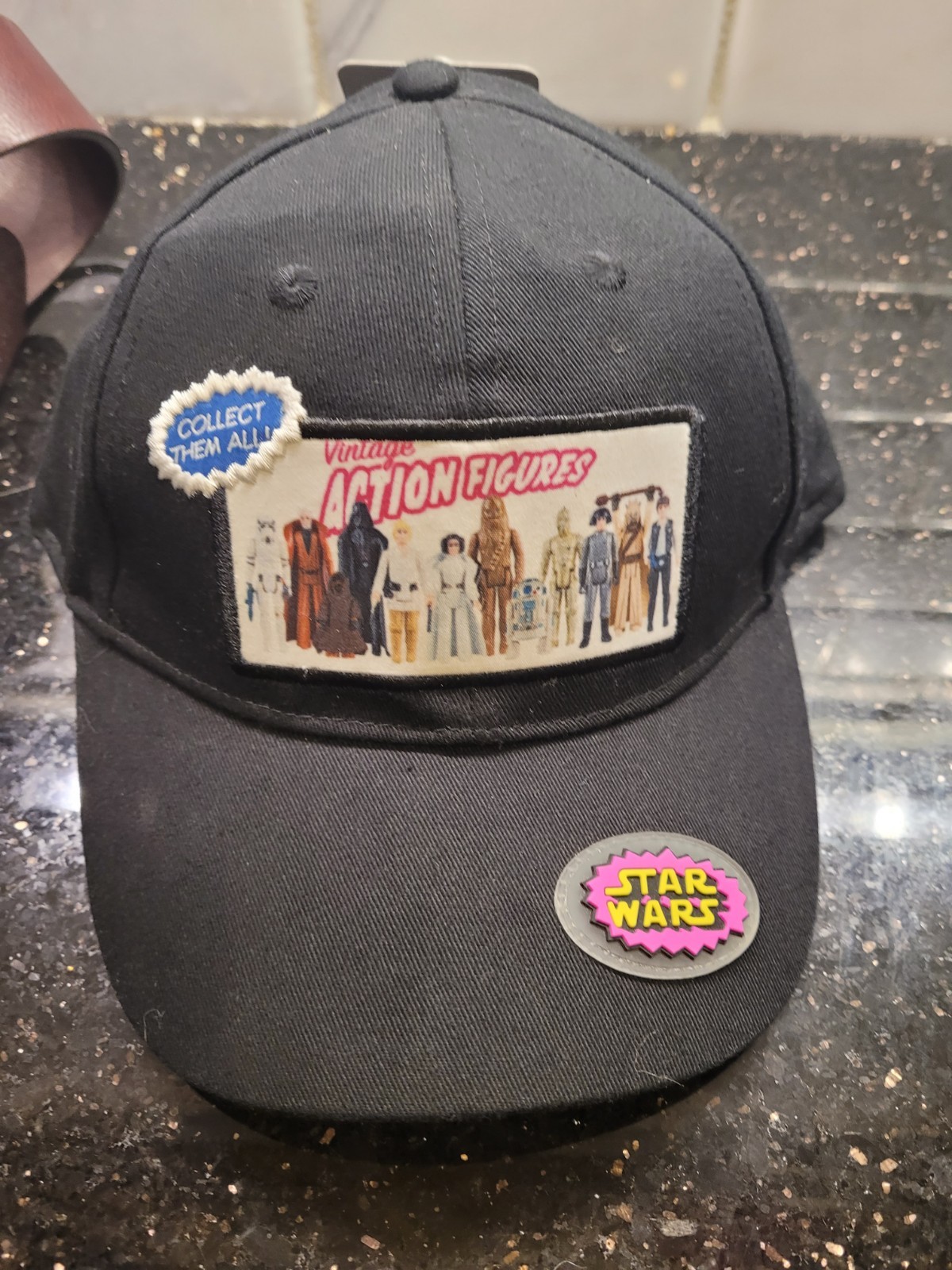 Disney Parks Star Wars Family Vintage Action Figures Baseball Hat Cap - Adult