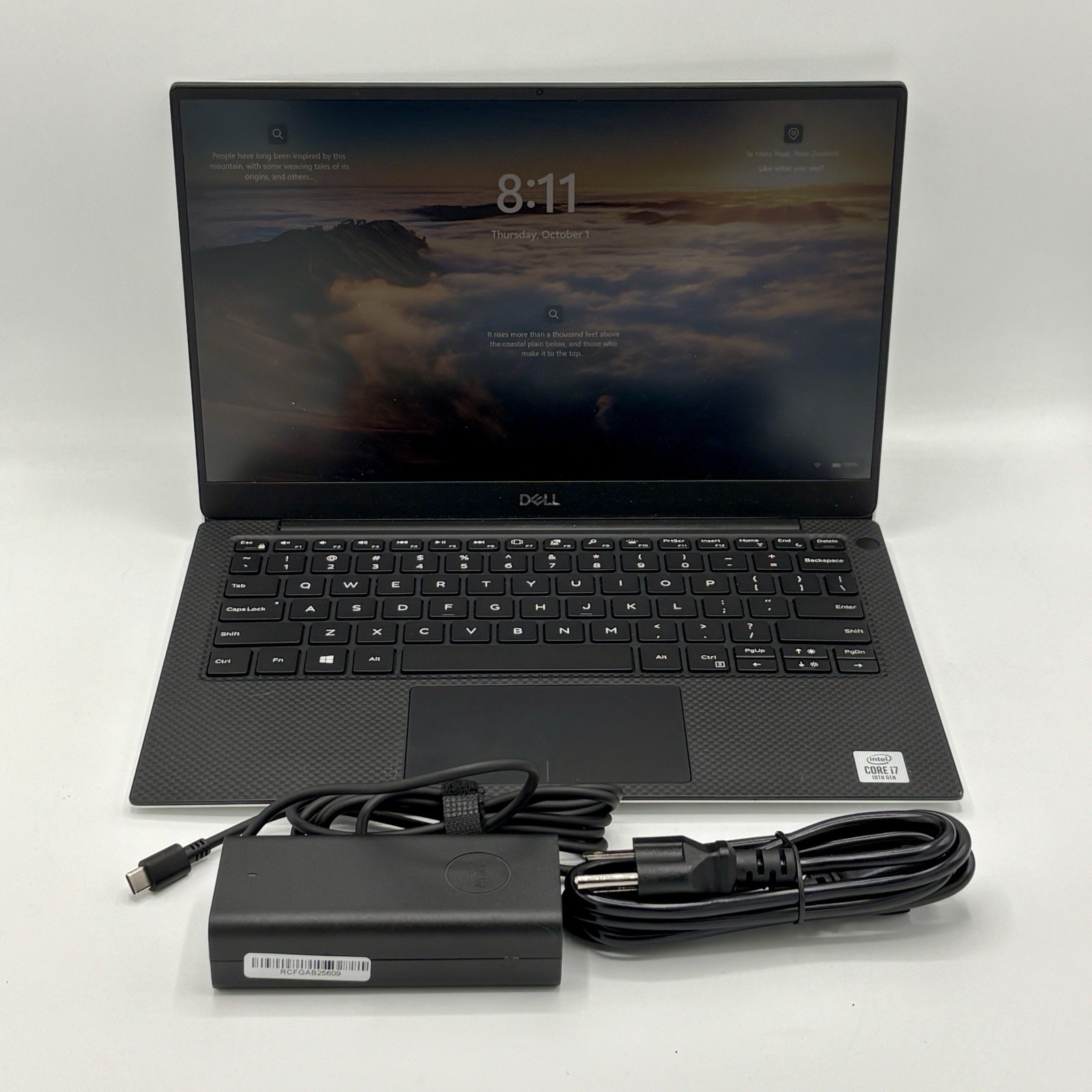 Dell XPS 13 7390  13.3" FHD  i7-10710U  16gb Ram  256gb SSD  W11 Pro New Battery