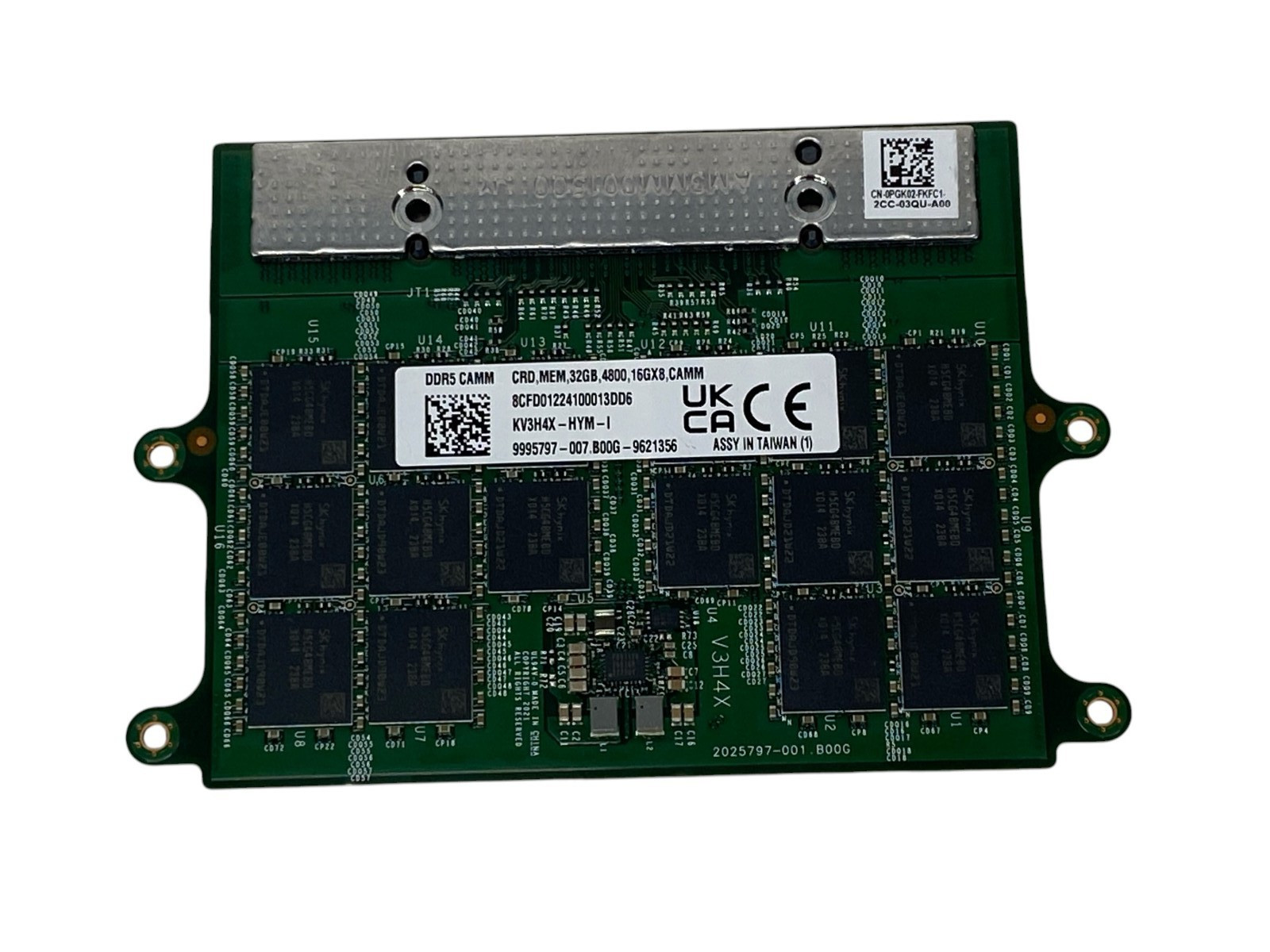 Dell 32GB DDR5 4800Mhz CAMM (RAM Memory Module) KV3H4X-HYM-I OEM Precision