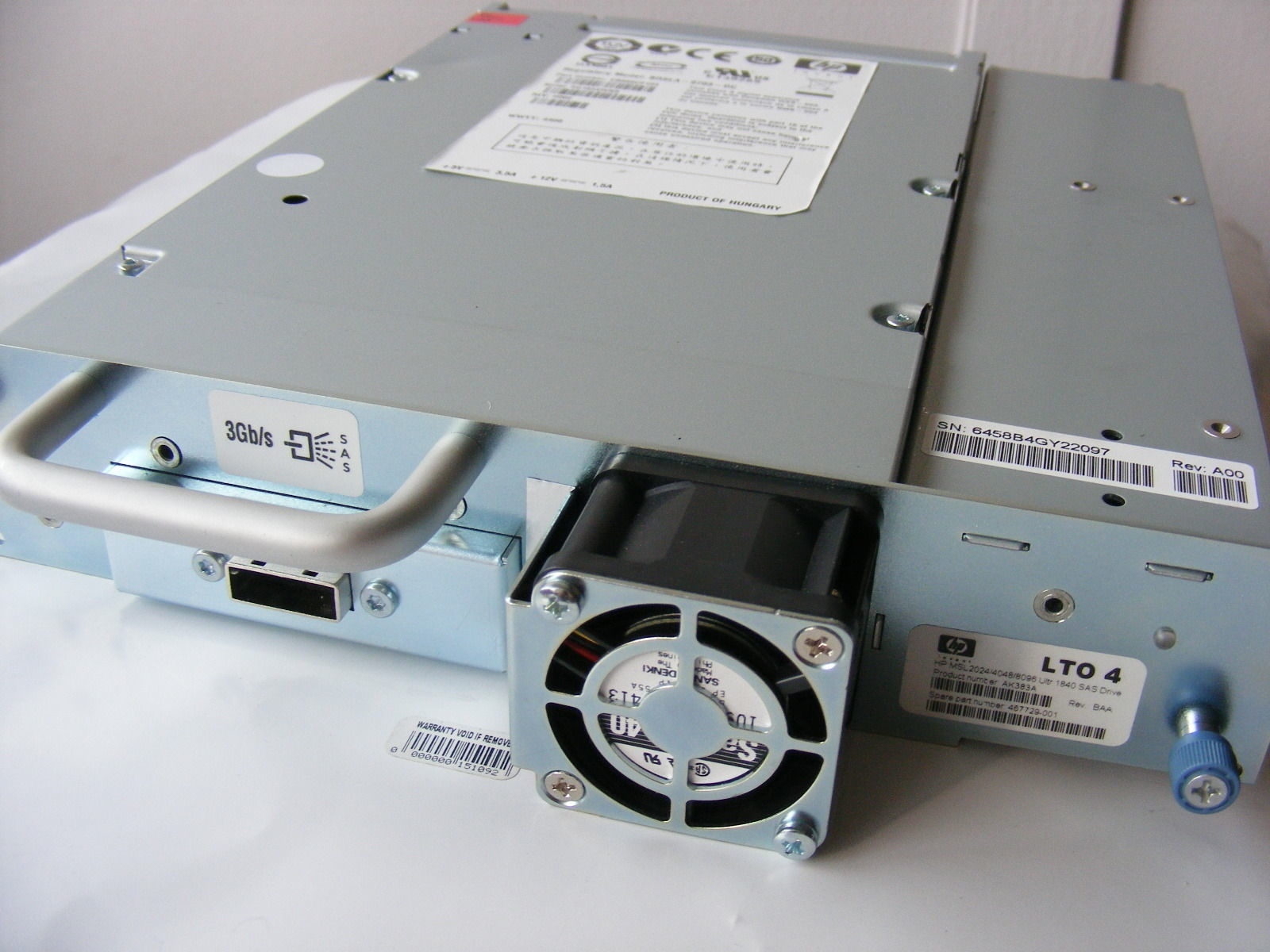 HP LTO-4 Ultrium 1760 SAS AK383A Spare 467729-001 Ultrium4 with Tray for MSL G2