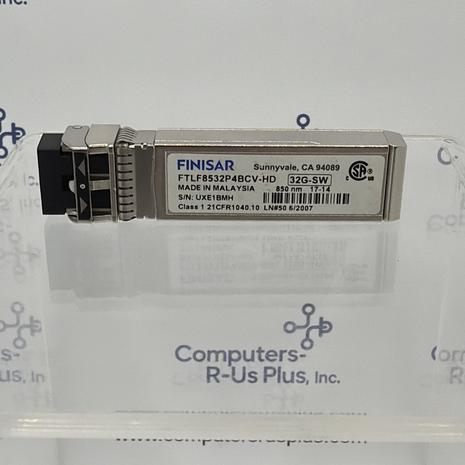 1PC of Finisar FTLF8532P4BCV-HD 32GB SFP+ 850nm SW FC 332-00400+A0 Transceivers
