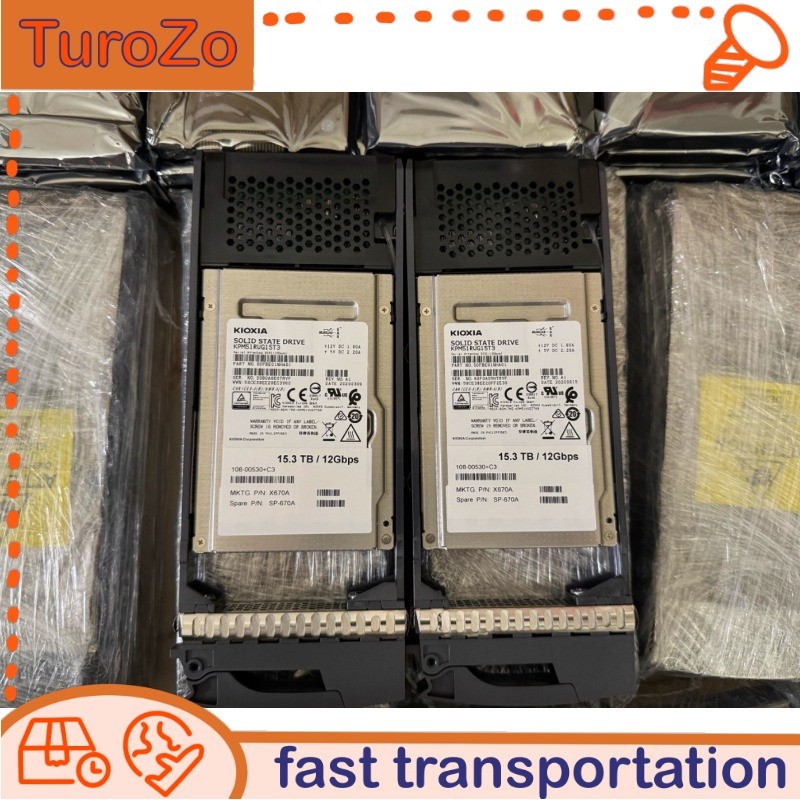 X670A SP-670A 108-00530 Netapp 15.3TB SAS 2.5" SSD Solid State Hard Drive 15TB