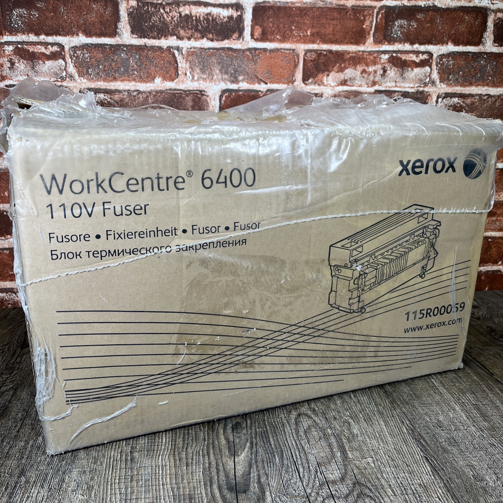 NEW GENUINE Xerox WorkCentre 6400 115R00059 110V FUSER FUSORE