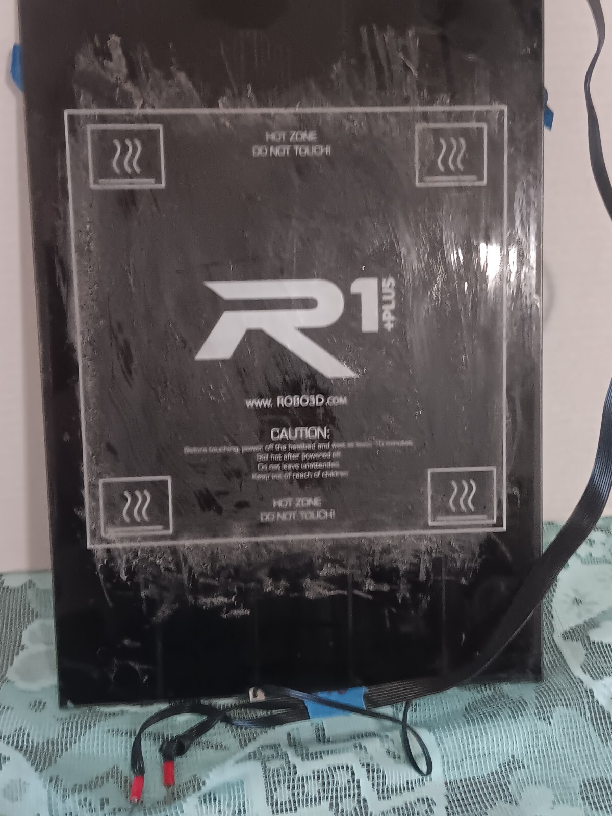 Robo 3d R1 Kickstarter Glass Bed Rare Printer Robo3d print plate good condition