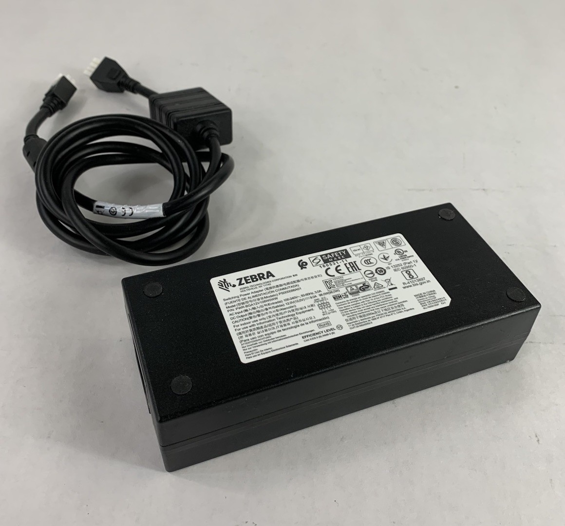 Zebra PS000086A01 PWR-BGA12V108W0WW 12V 9A 98W AC Adapter Power Supply