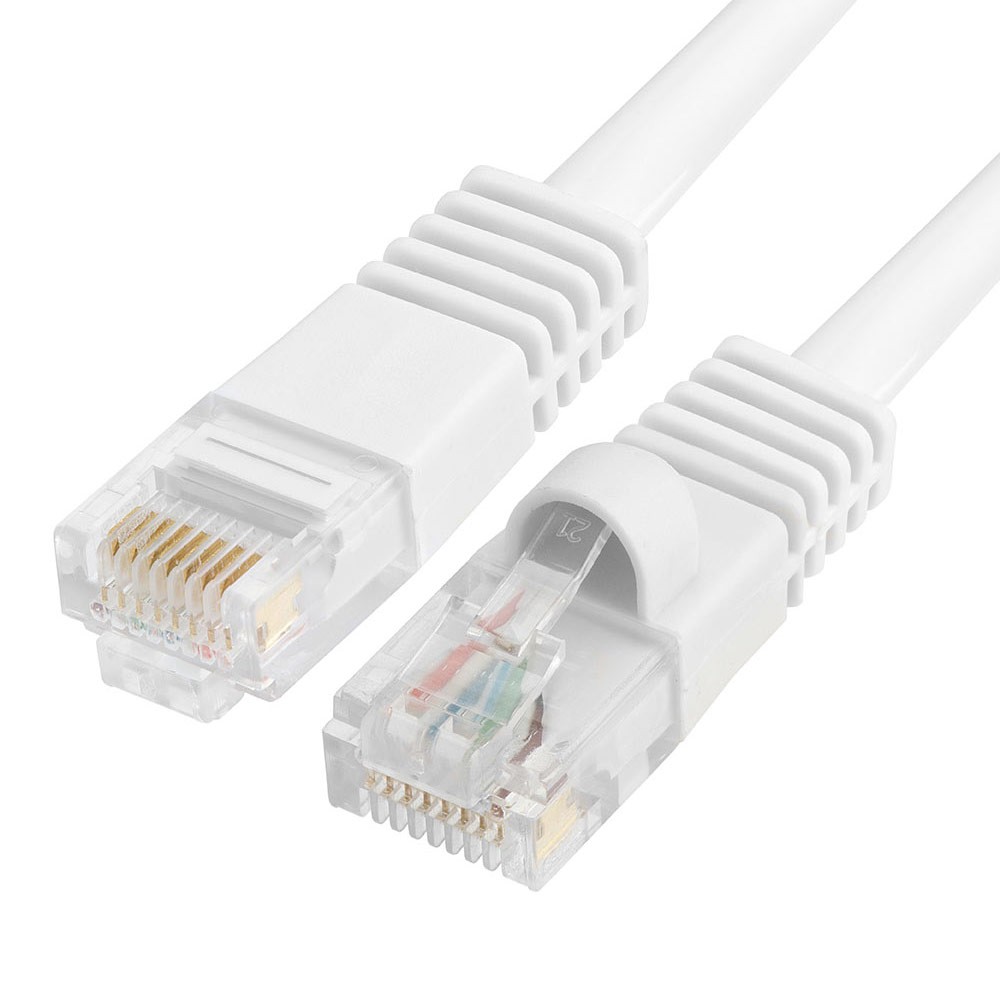 75FT Cat5e Ethernet Cable UTP LAN Network Patch Cord RJ45 Cat 5e Cable - White