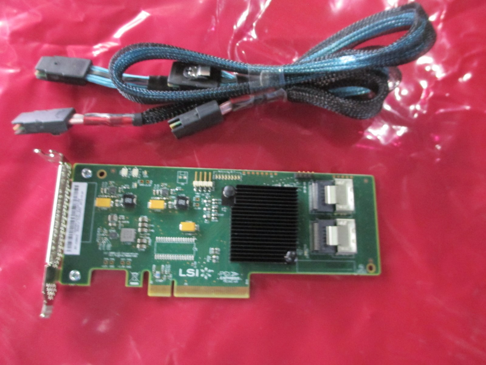 IBM 45W9122 LSI SAS9201-8i H3-25268-00D 6Gbps SAS/SATA PCI RAID Controller Card