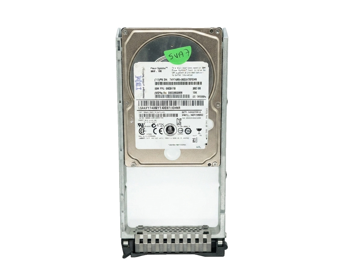 IBM 00E6170 283GB 2.5" High-Performance 10K SAS SFF 2 DISK HDD Hard Disk Drives