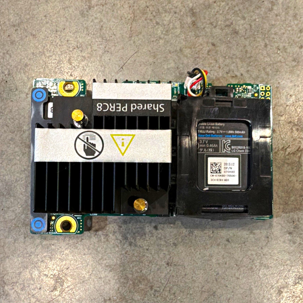 Dell PowerEdge PERC8 RAID Controller Module w/ Battery SAS PCIe 2-Port 07R8K