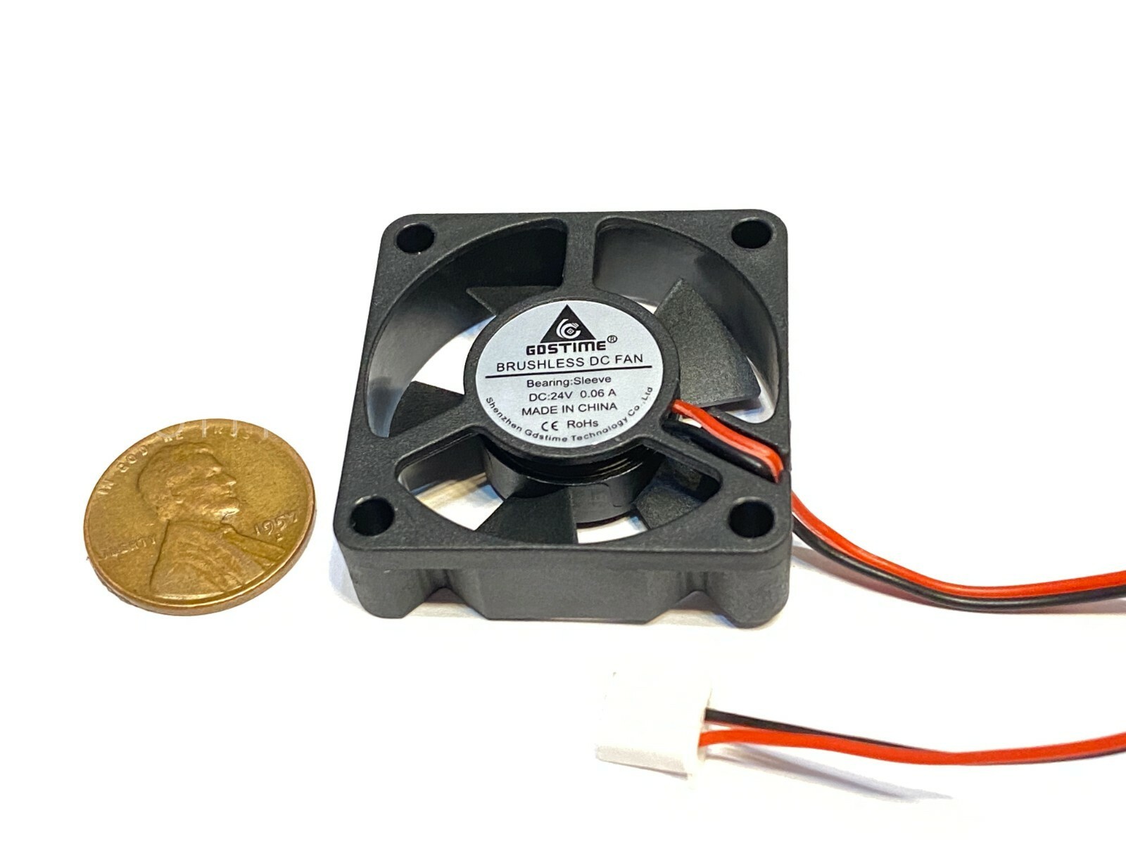 1 Piece Gdstime 35mm 35x10mm 3510 DC 24V 2Pin mini 3d Printer Cooling Fan