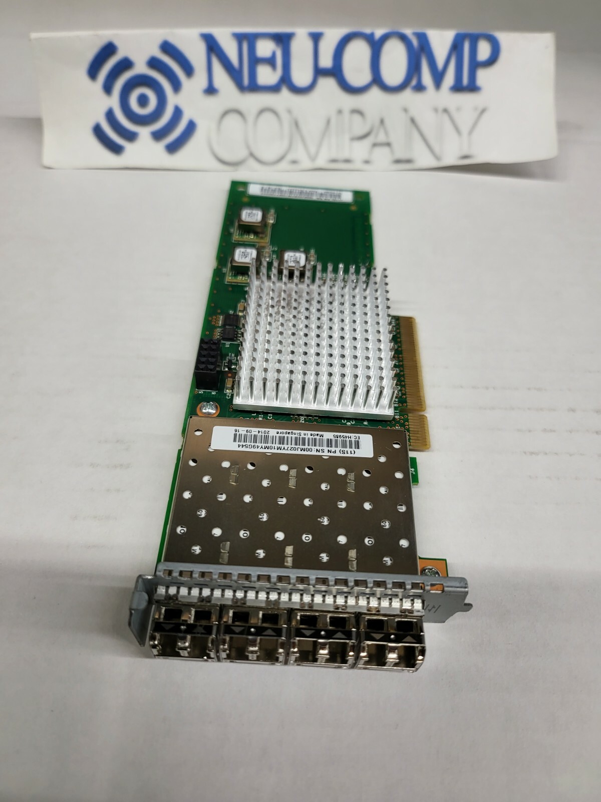 IBM 2076-AHB1 V7000 Gen 2 8GB FC 4 Port Adapter 00MJ028 00MJ027