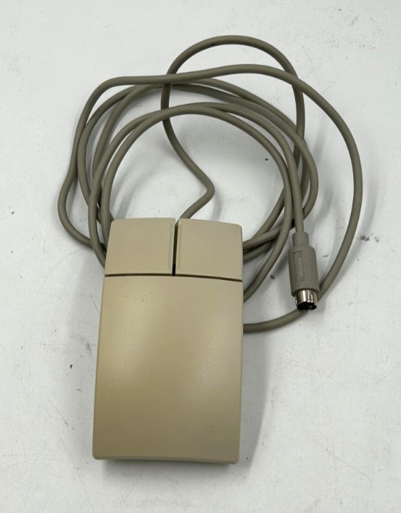 Vintage DEC Digital PC7XS-AA Mechanical Ball Mouse Beige PS/2