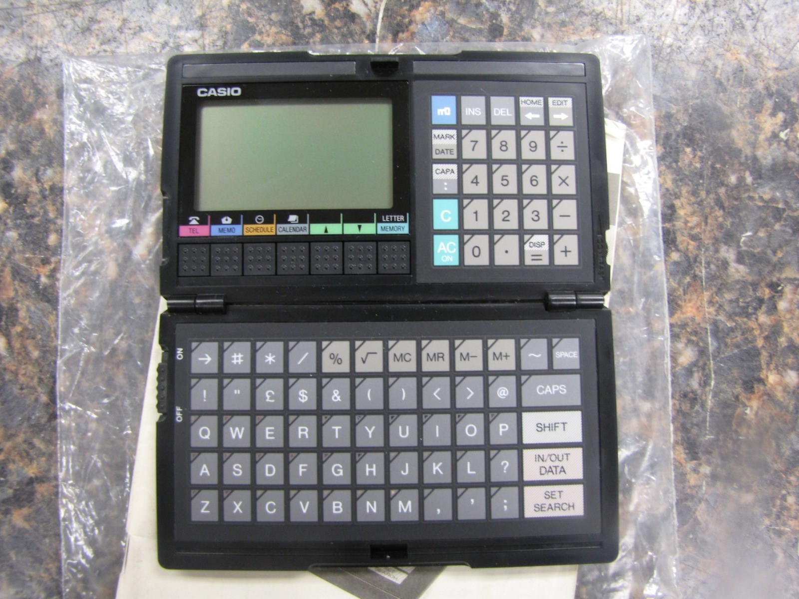 Casio SF-4000 Digital Diary Organizer Calculator Calendar Japan w/ Manual Works