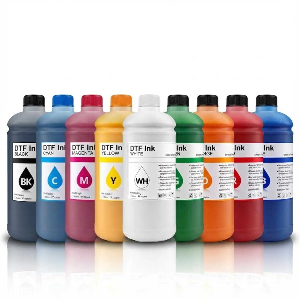 High Quality 1000ml DTF Textile Ink for Eps L1800 L1300 L805 P600 I3200 Printer
