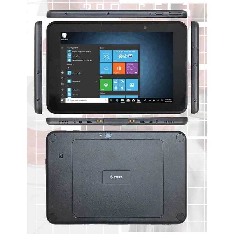 Zebra ET56 Rugged Tablet 10.1" Qualcomm Snapdragon 660 4GB 32GB, Android 10, 4G