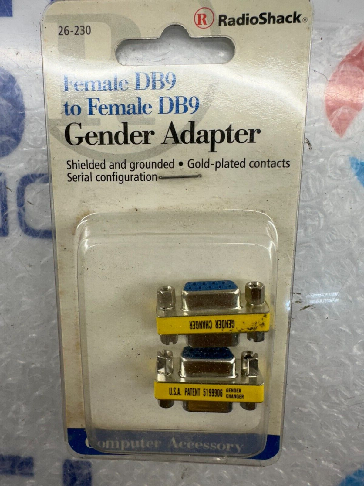 (2pcs) DB9F TO DB9F FEMALE TO FEMALE ADAPTER