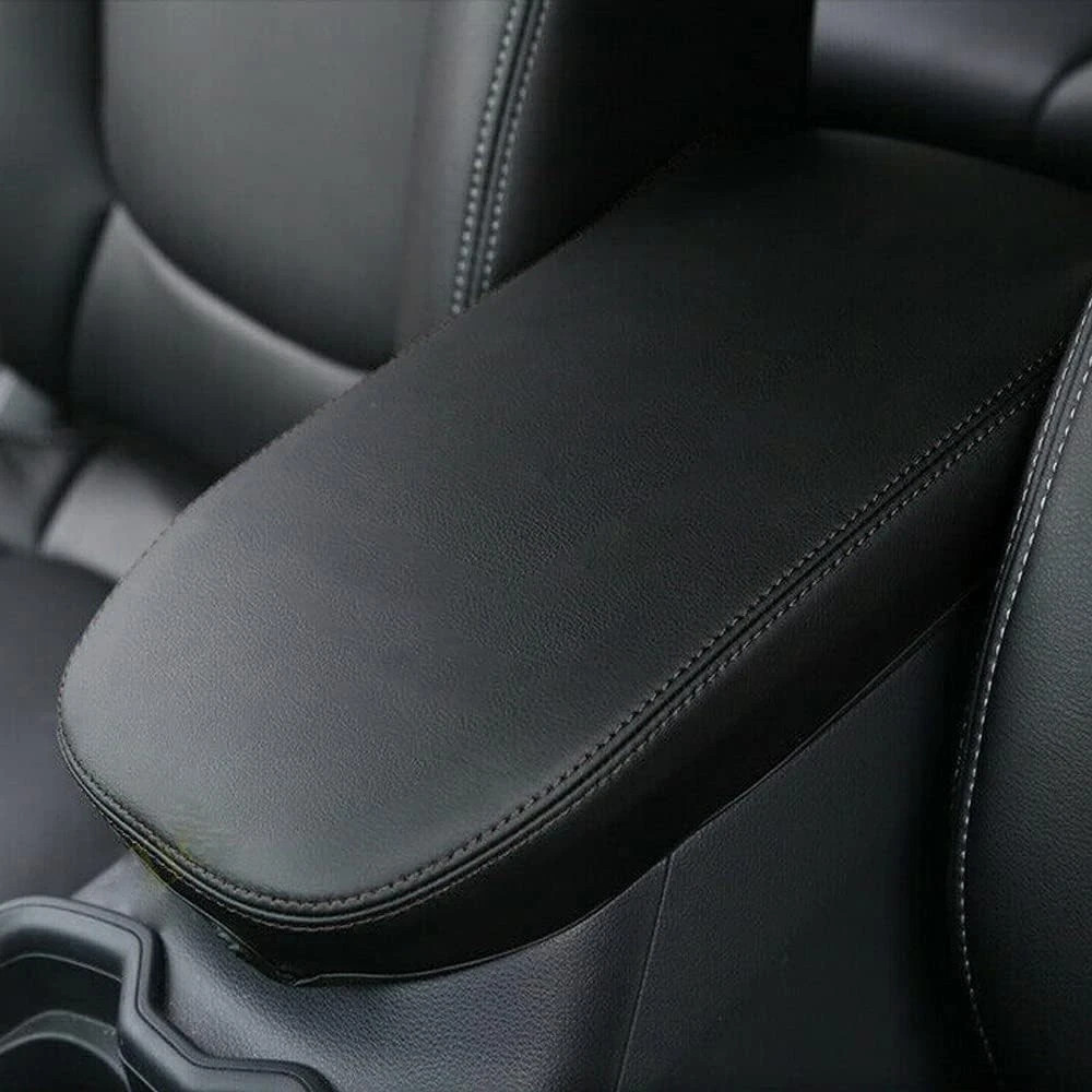 INTGET Center Console Armrest Cover for 2025 Toyota RAV4 Accessories black 