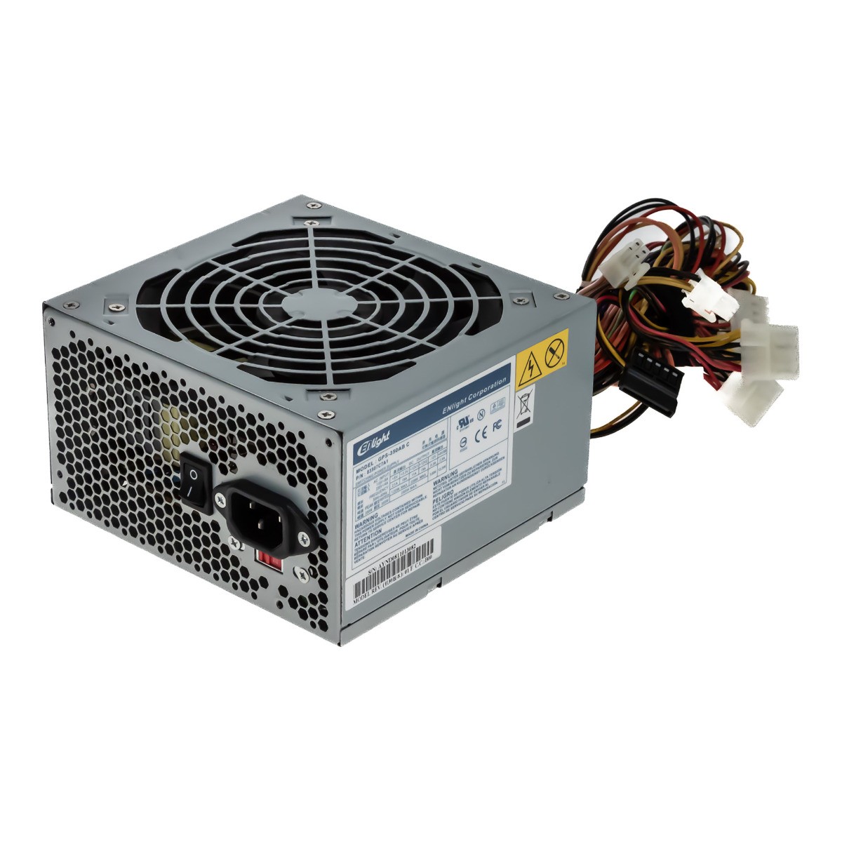Enlight GPS-350AB C 300W ATX 20+4-Pin PSU ATX12V 4-Pin SATA MOLEX FDD