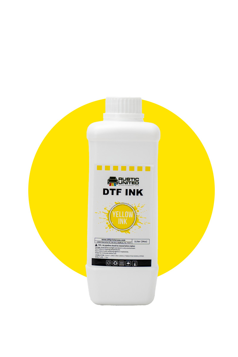 Rustic United DTF Ink - 1000ml for Direct to Film Printing - Premium Quality