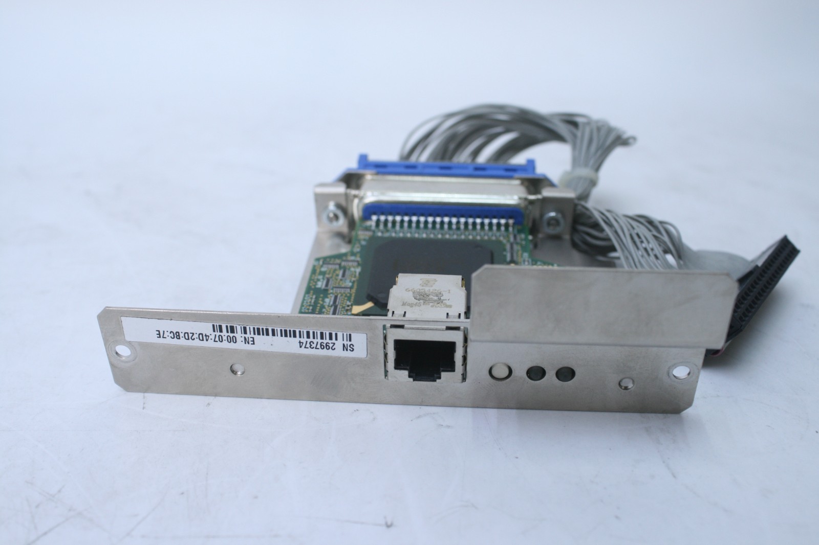 Genuine OEM Zebra G46689 105SL/110XI/140/170/220 Ethernet Print Server Card  (T7
